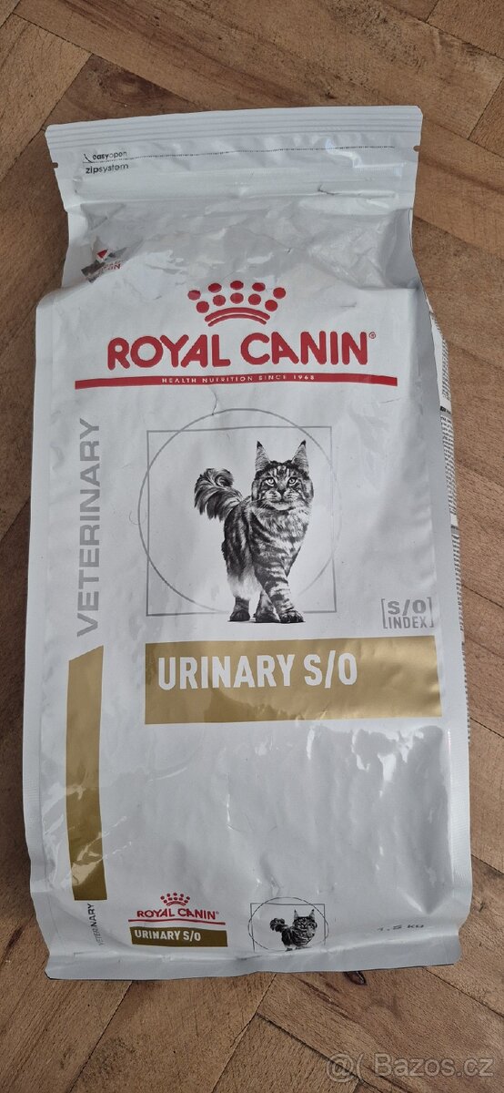 Granule Royal Canin Veterinary Feline Urinary S/O 1.5kg