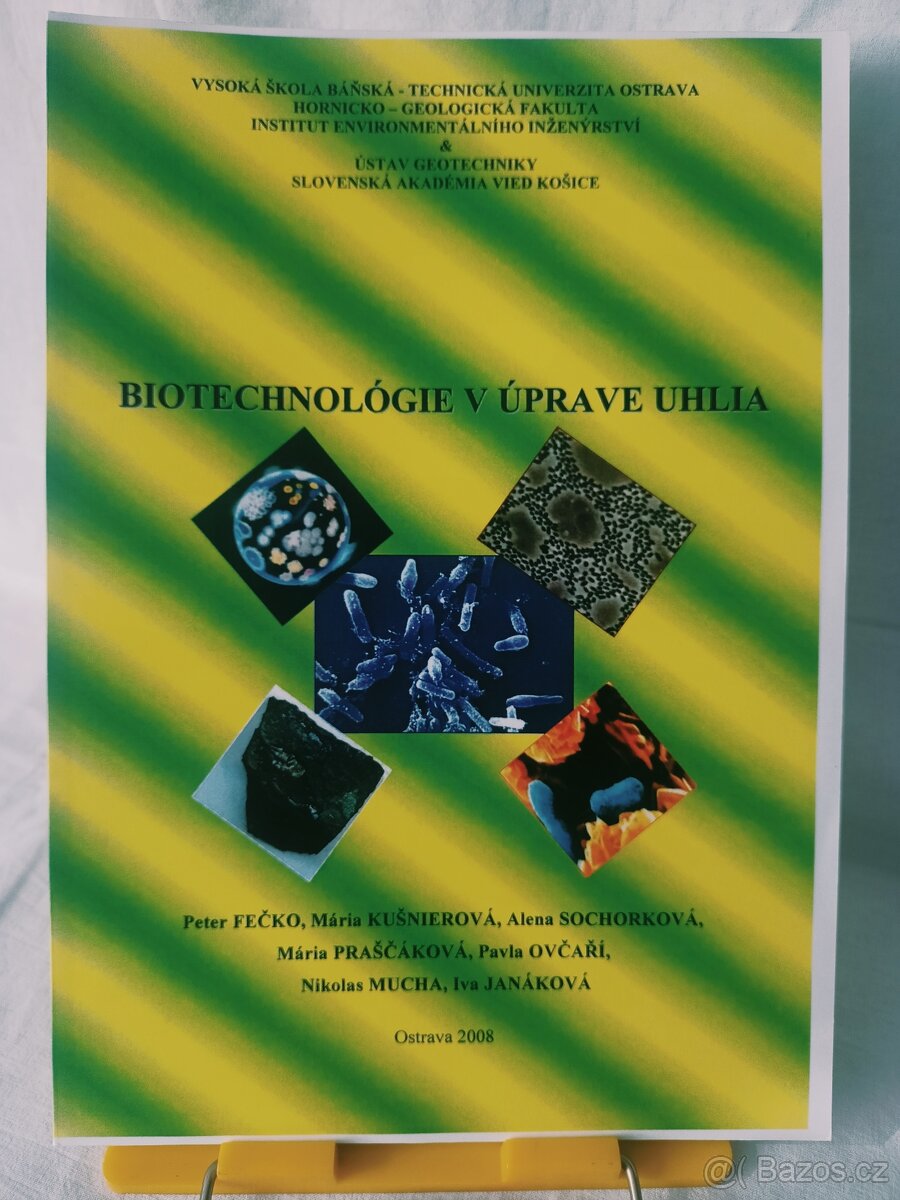 Biotechnologie v úpravě uhlí - skripta VŠB