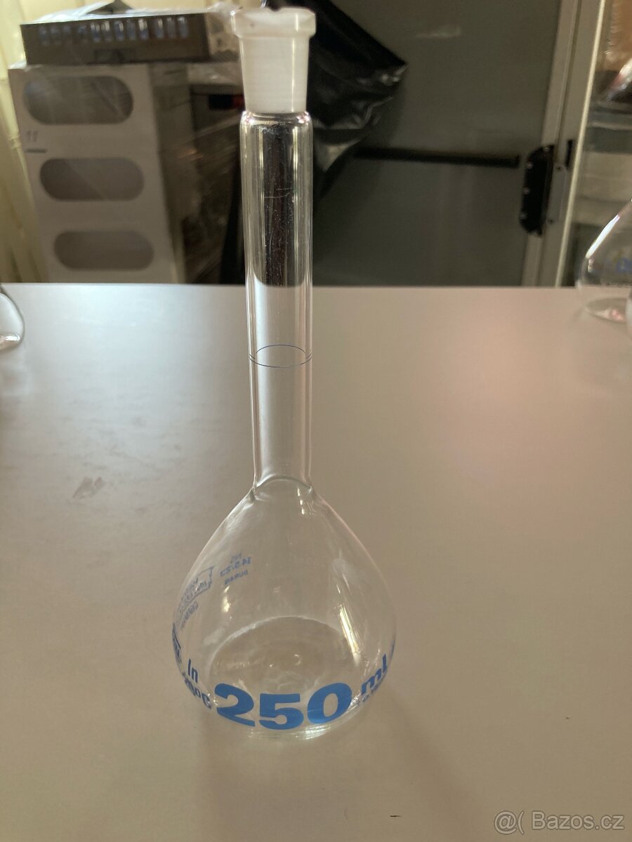 Odměrná baňka A, DURAN NZ-14/23 bez UZ, 250 ml
