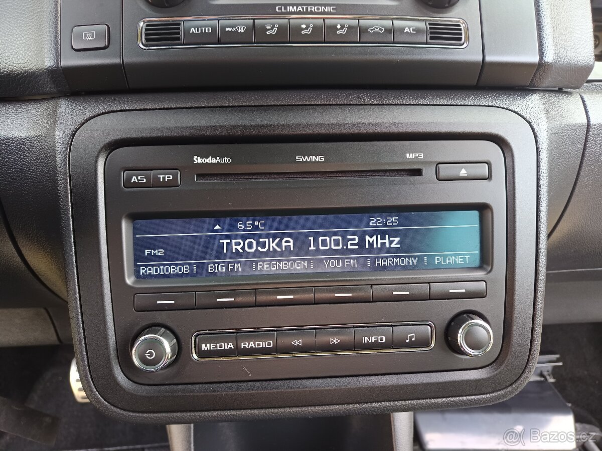Škoda fabia 2 - Rádio