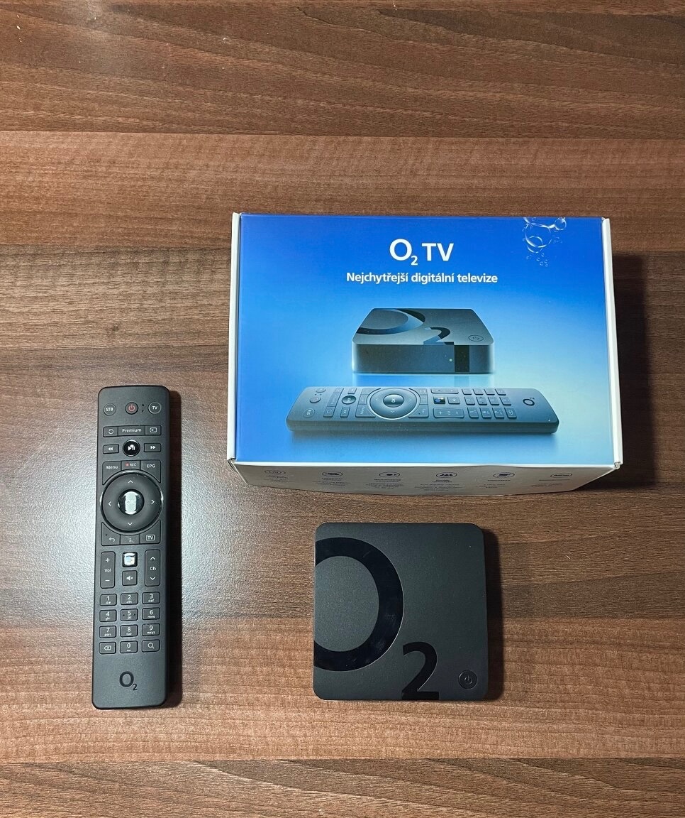 O2 TV SET TOP BOX
