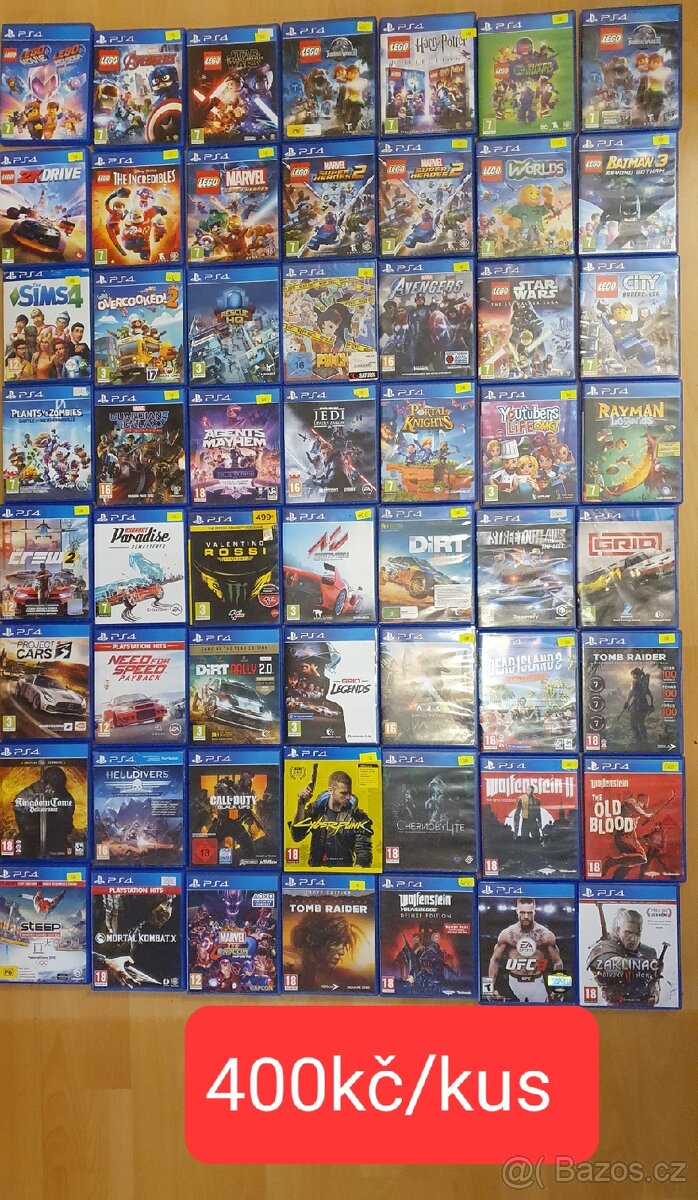 Hry na Playstation 3 ceny u fotek od 200kc