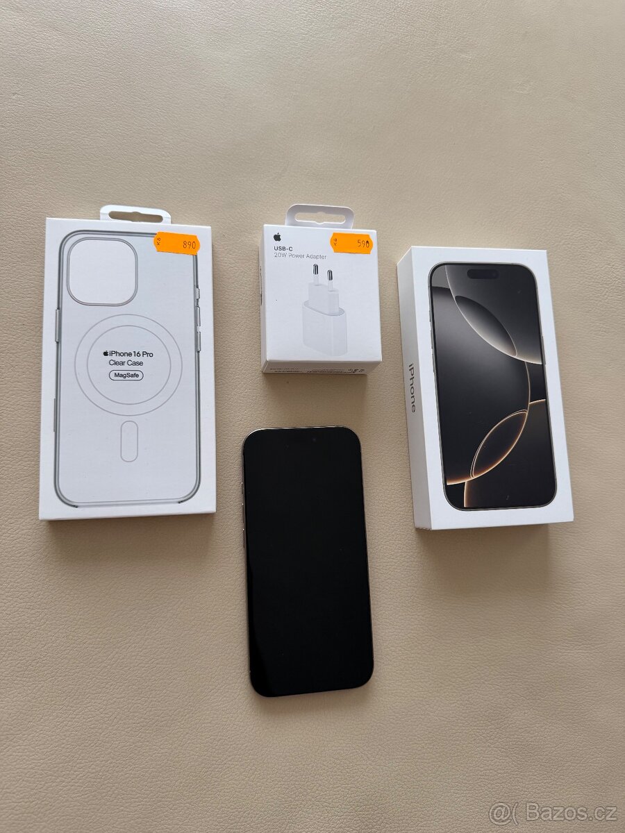 IPhone 16pro Záruka 12.měs.