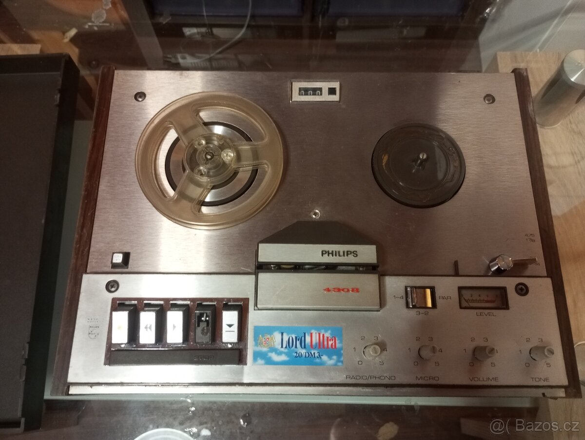 Kotoučový magneťák Philips