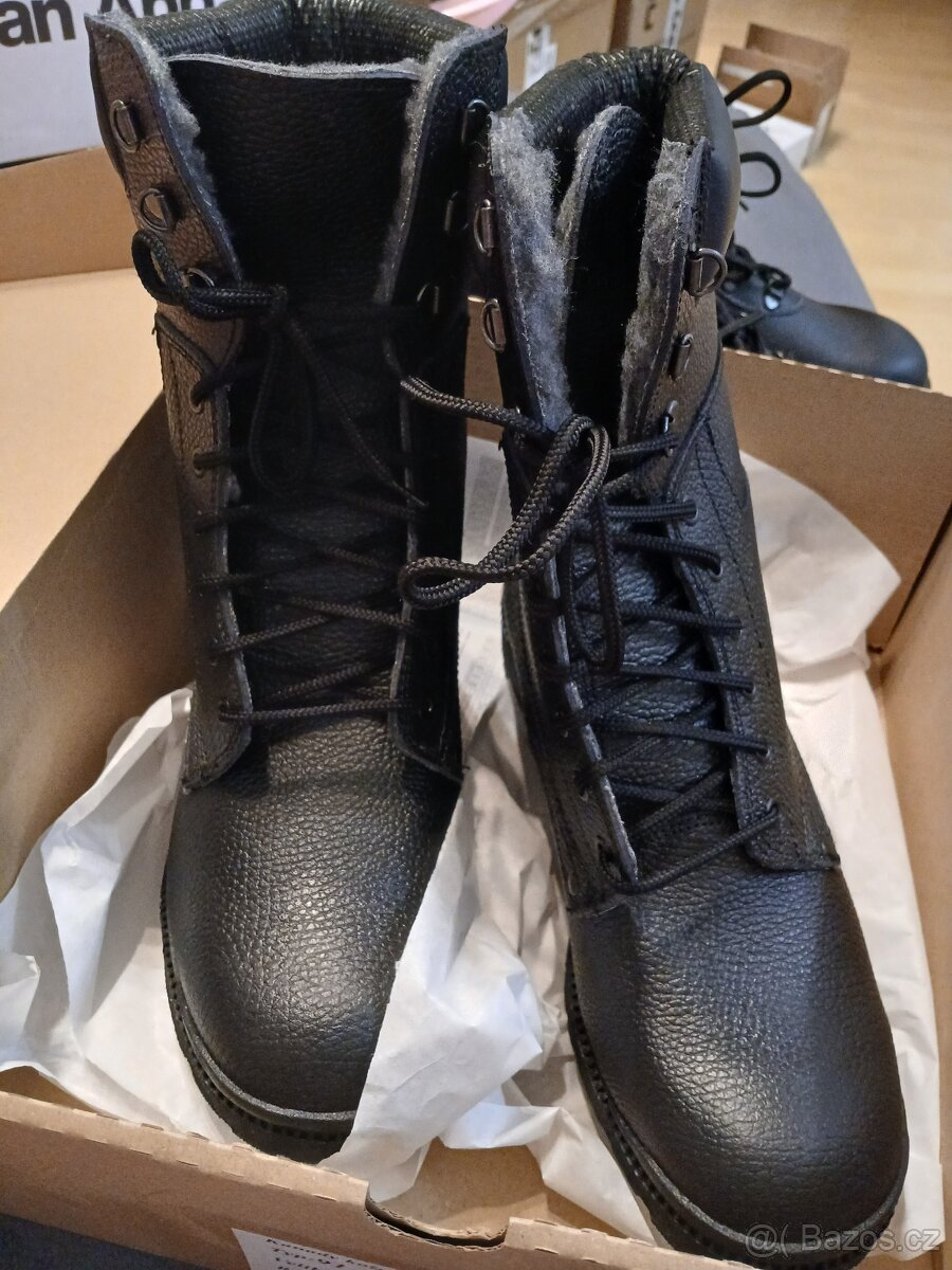 Kožené zimní kanady vel.45