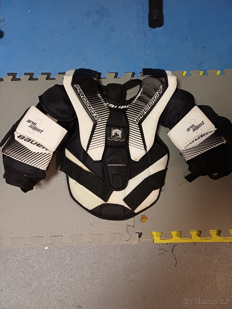 Dětská brankářská vesta Bauer