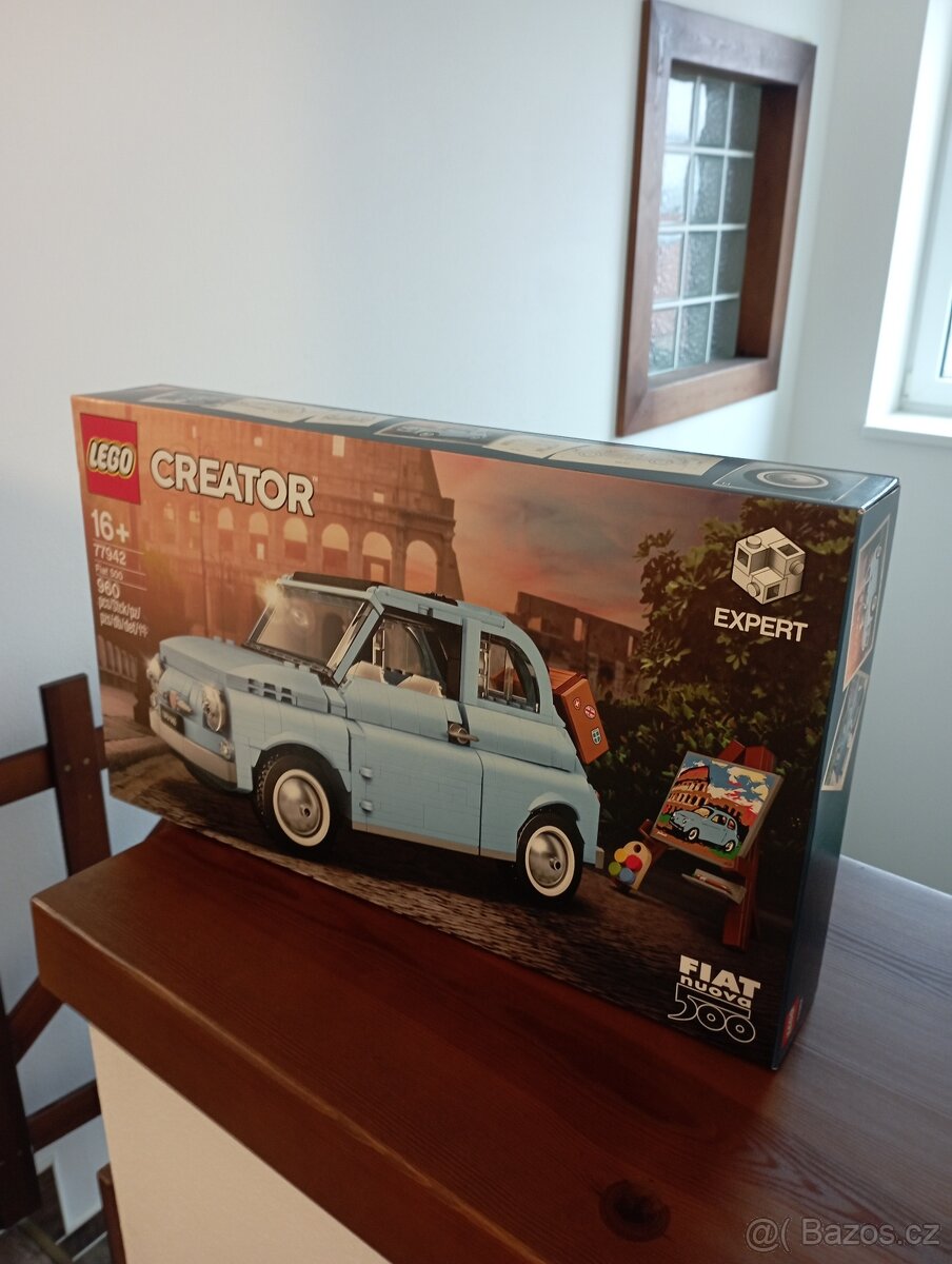 LEGO 77942 Fiat 500 Blue RARITA