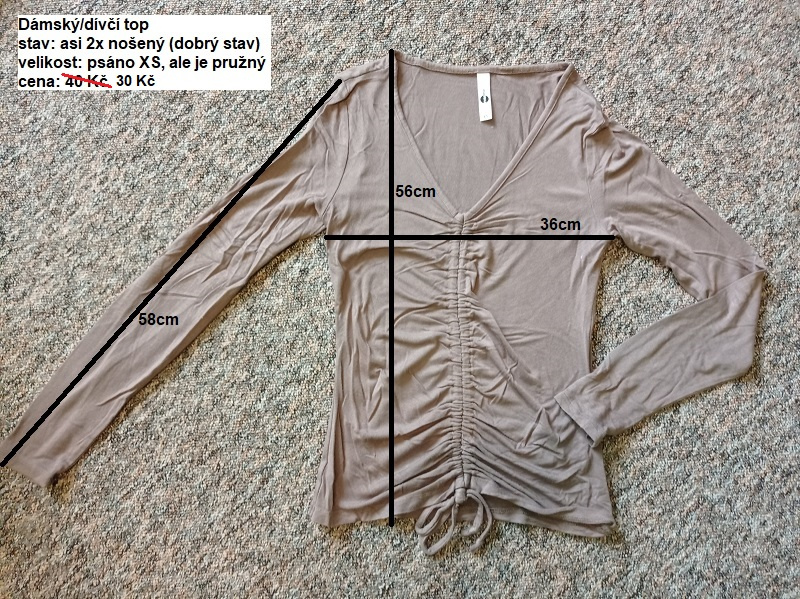 Dámské oblečení (trička,tílka,topy,košile) a pyžama - sleva