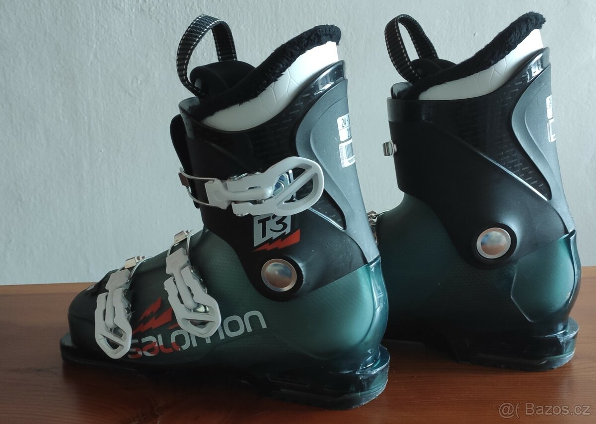 Dětské lyžarské boty Salomon T3 RT 24/24,5 EU 38-39