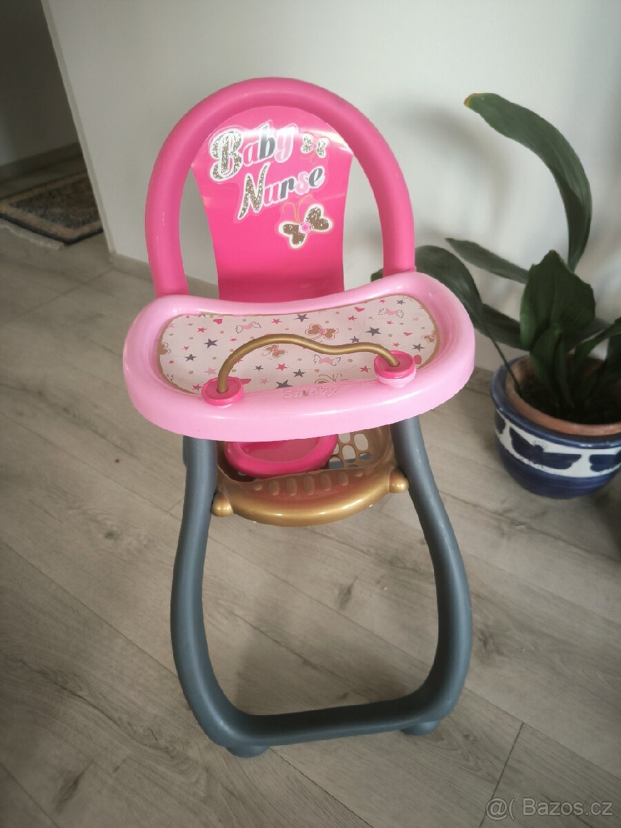 Jídelní židlička pro panenky za odvoz