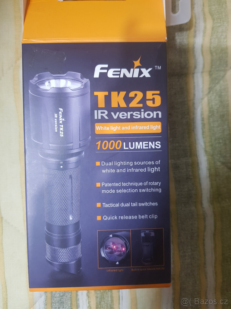 Taktická LED svítilna Fenix TK25 IR