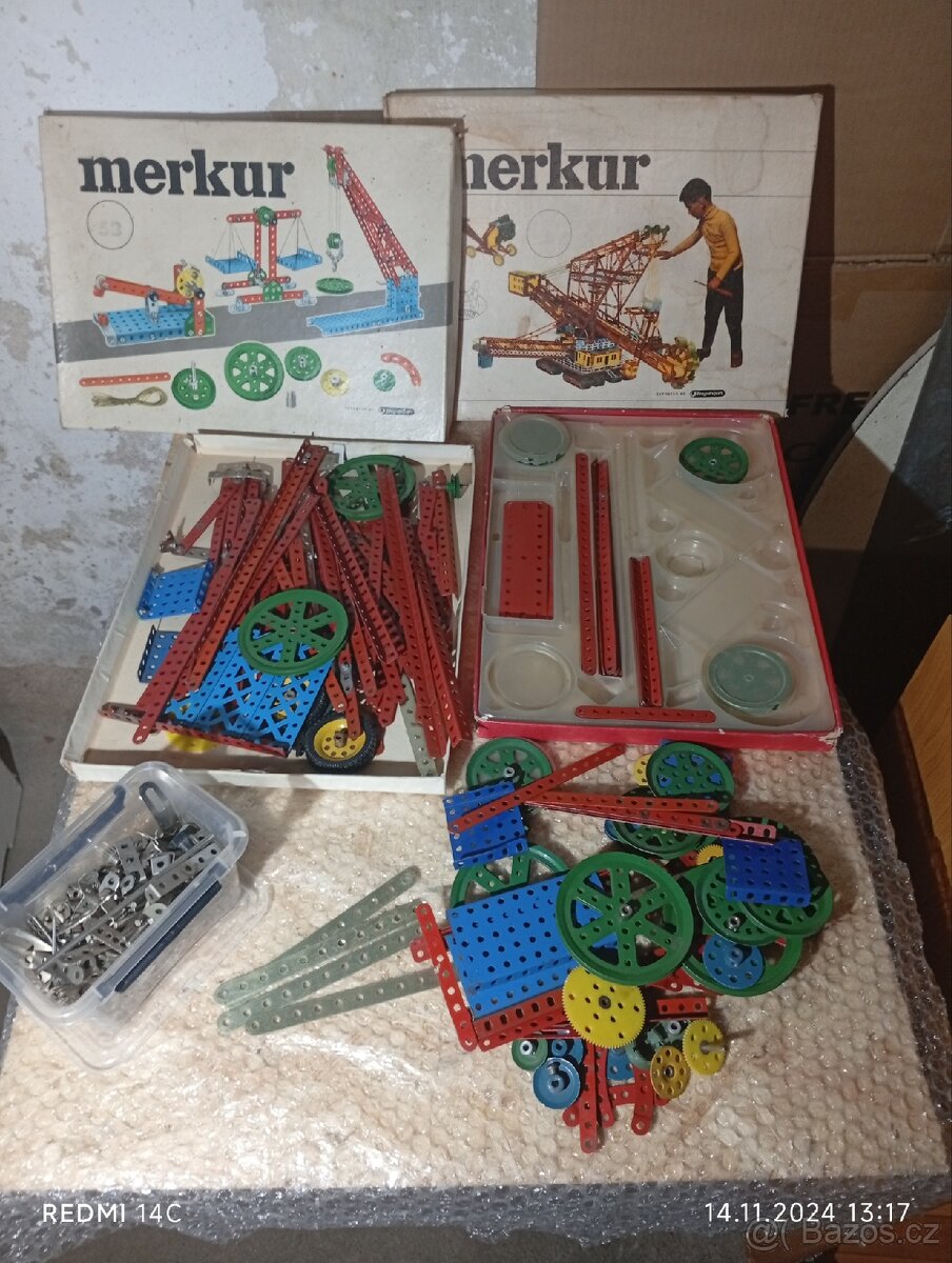 Merkur- retro stavebnice