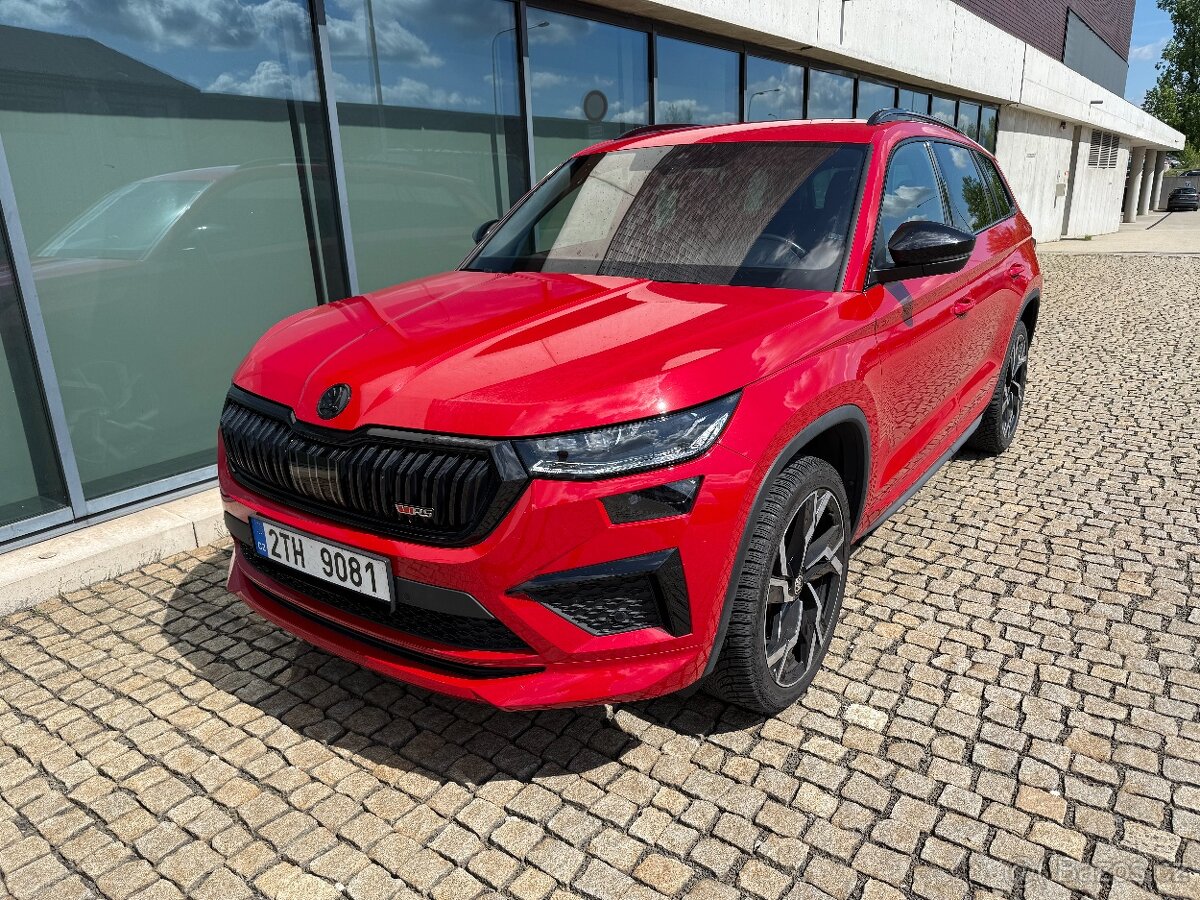 Kodiaq RS Challenge,2023,58tis,1majČR,Záruka,DPH