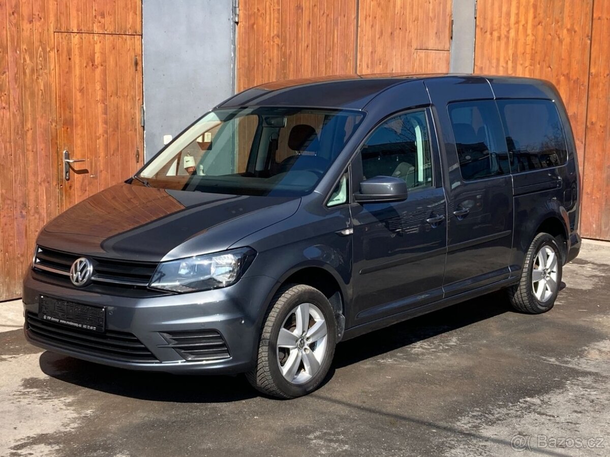 VOLKSWAGEN CADDY MAXI 2,0TDi 7míst ŠPIČKOVÝ STAV