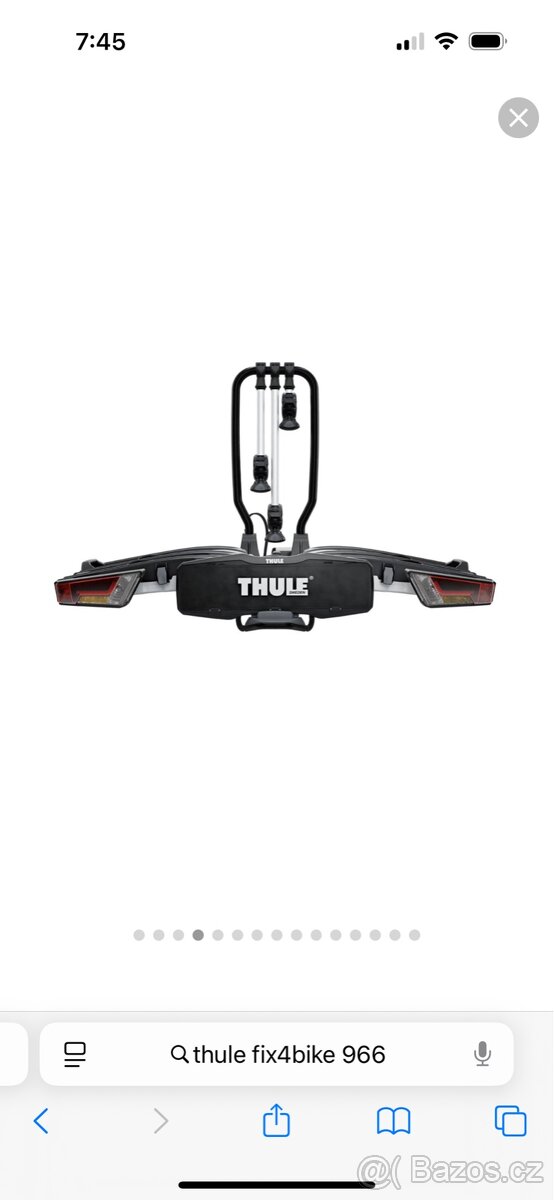 Thule Easyfold xt 3b, Fix4bike 966