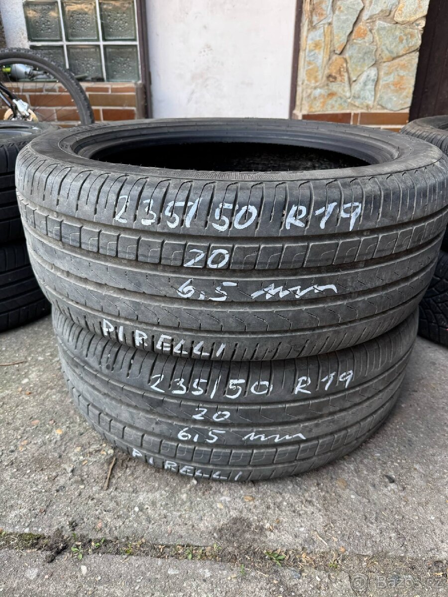 235/50 r19 Pirelli.