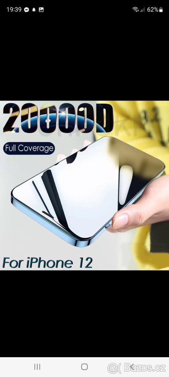 Sklo ochranné IPHONE 12