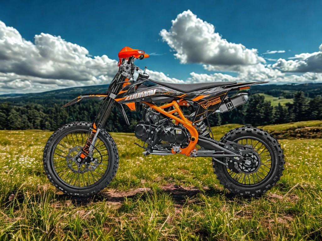 Pitbike 125cc 4t el.starter - záruka
