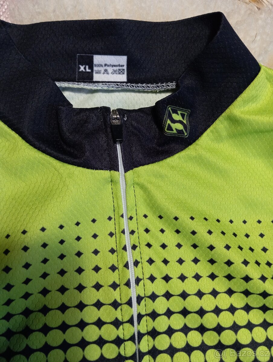Pánský cyklistický dres bez rukávů.. scampolo