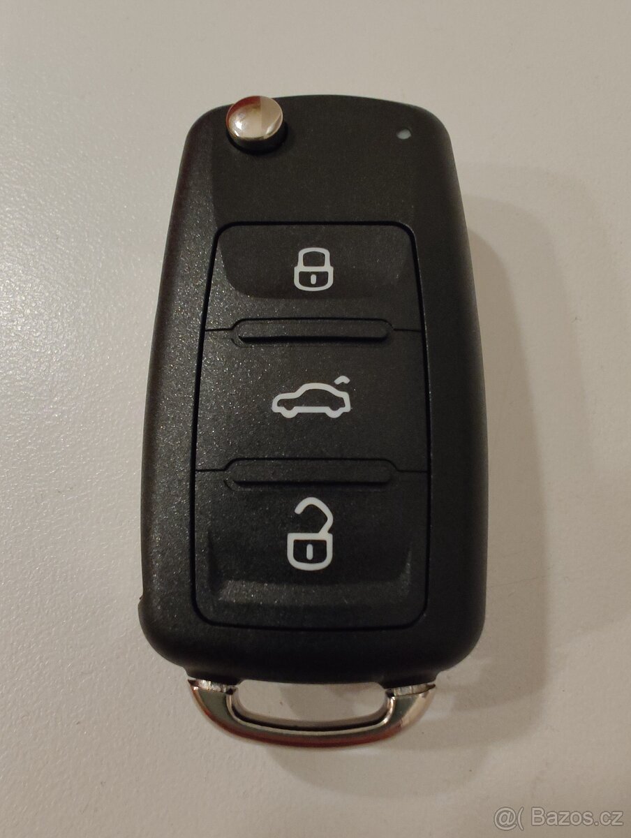 Náhradní klíč Škoda VW Seat Octavia Fabia Superb Golf Polo