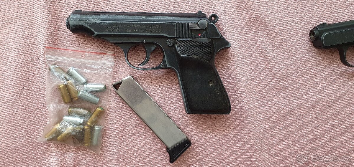 Plynová pistole Walter 9mm