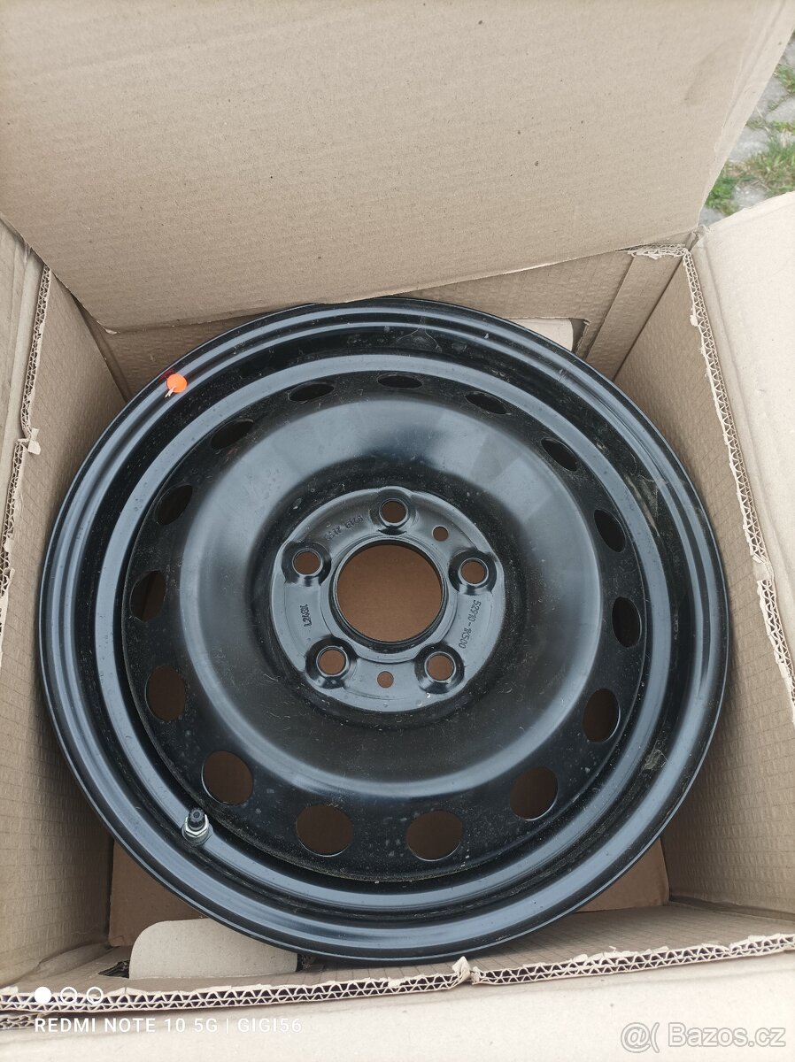 Originál plechové kola 15"