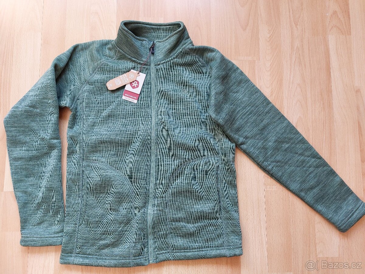Nová fleecová žíhaná mikina Color Kids, 152