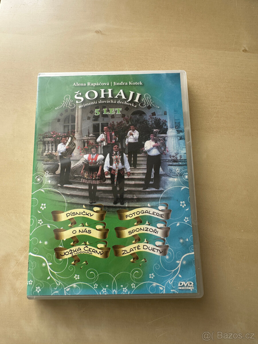 Dechová hudba originál CD, DVD.