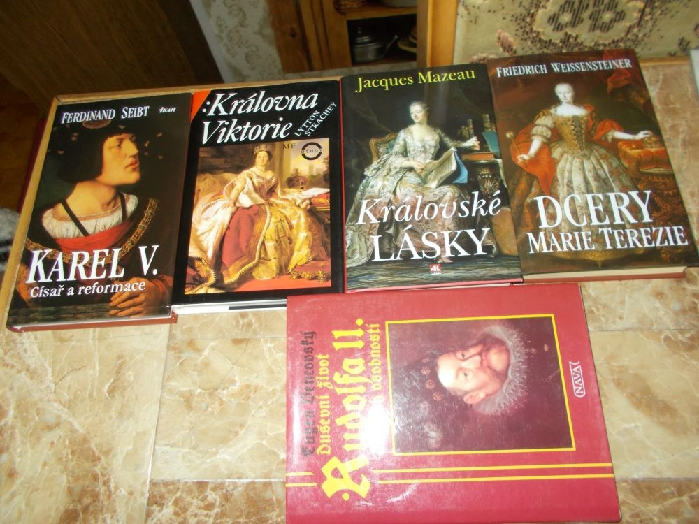 Knihy královské 5 ks