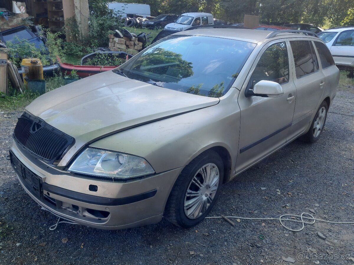 Škoda Octavia 2 2.0TDi 103.KW r.v. 2005, motor BKD - díly