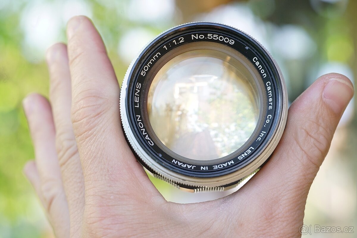 Canon 50mm f/1.2 Leica M39 LTM39 Dálkoměr, Sony A7Rii Test