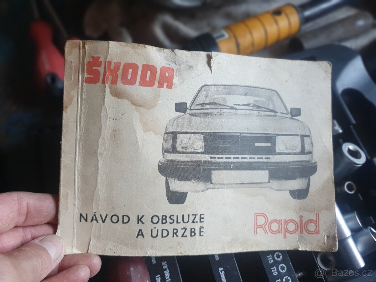 Skoda Rapid navod k udrzbe