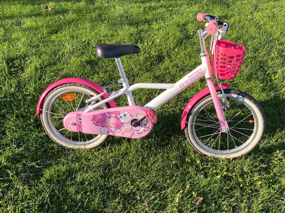 BTwin 16" dětské dívčí jízdní kolo