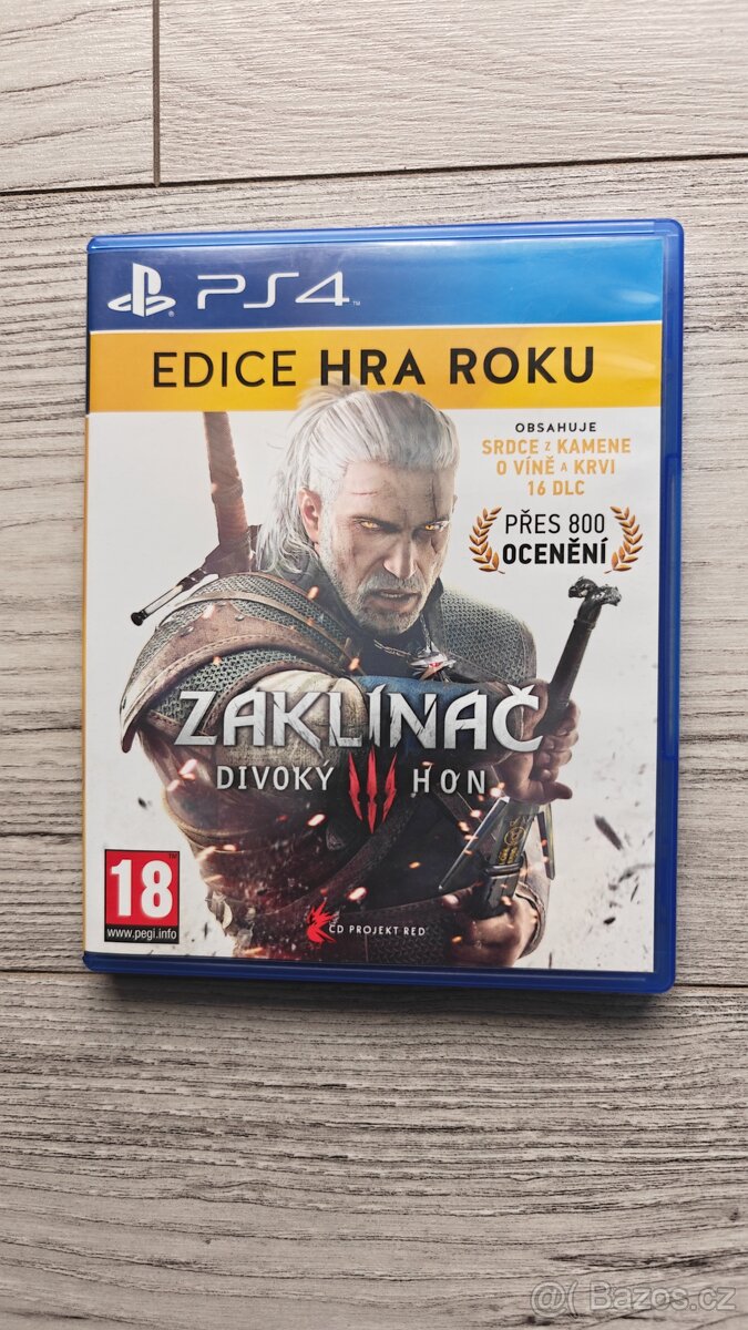 Zaklínač 3: Divoký Hon - EDICE HRA ROKU CZ (PS4)