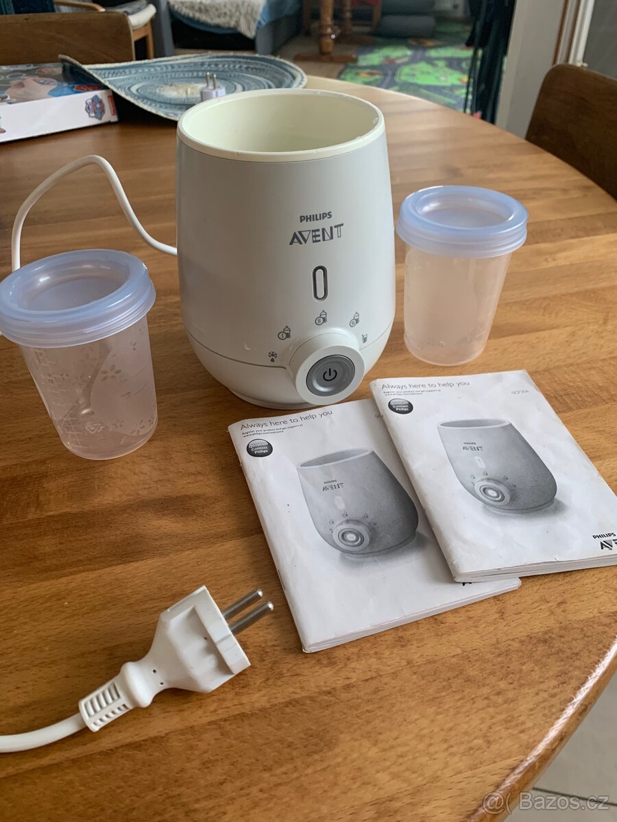 Ohřívač kojeneckých lahví - Avent