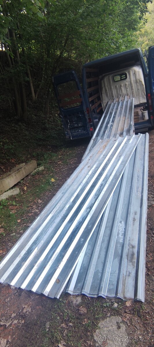 pozinkovaný trapézový plech