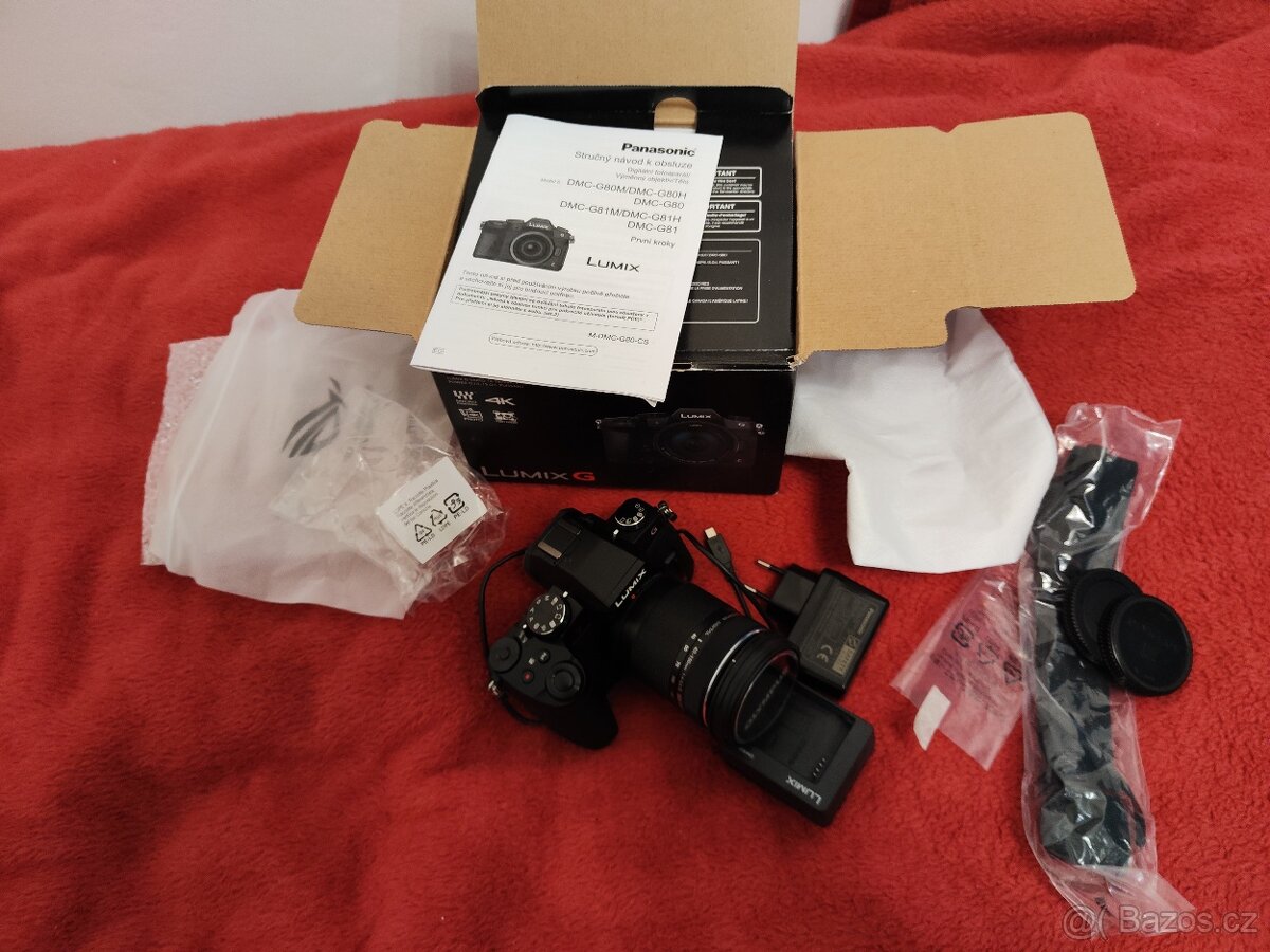 Panasonic DMC-G80+brašna