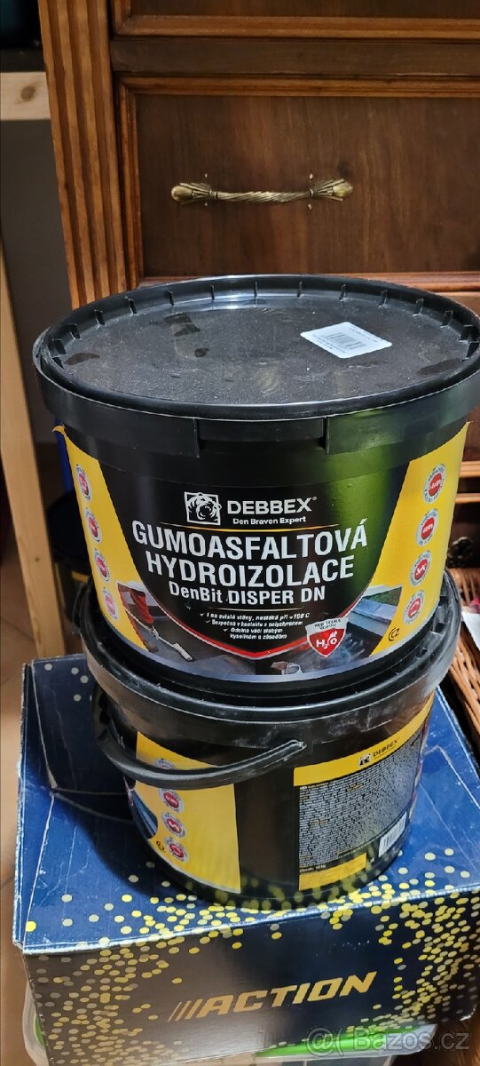 Den Braven Gumoasfaltová hydroizolace DenBit DISPER DN