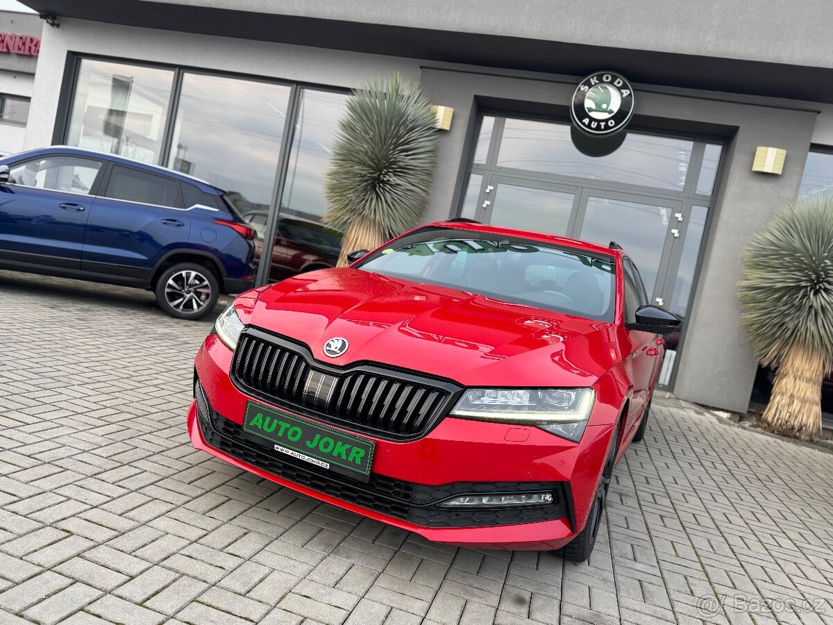 Škoda Superb 2,0 TDI 110kW DSG SPORTLINE LED DPH
