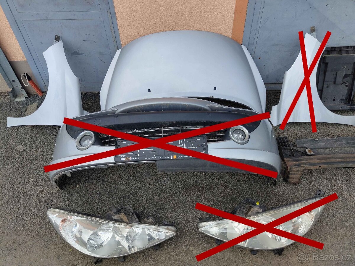 Předek Peugeot 207 EZRC