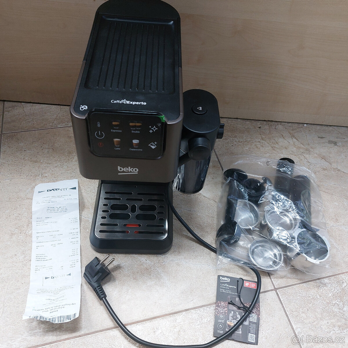 Pákový kávovar Beko, DOKLAD,ZÁRUKA, TOP STAV, NEPOUŽITÝ