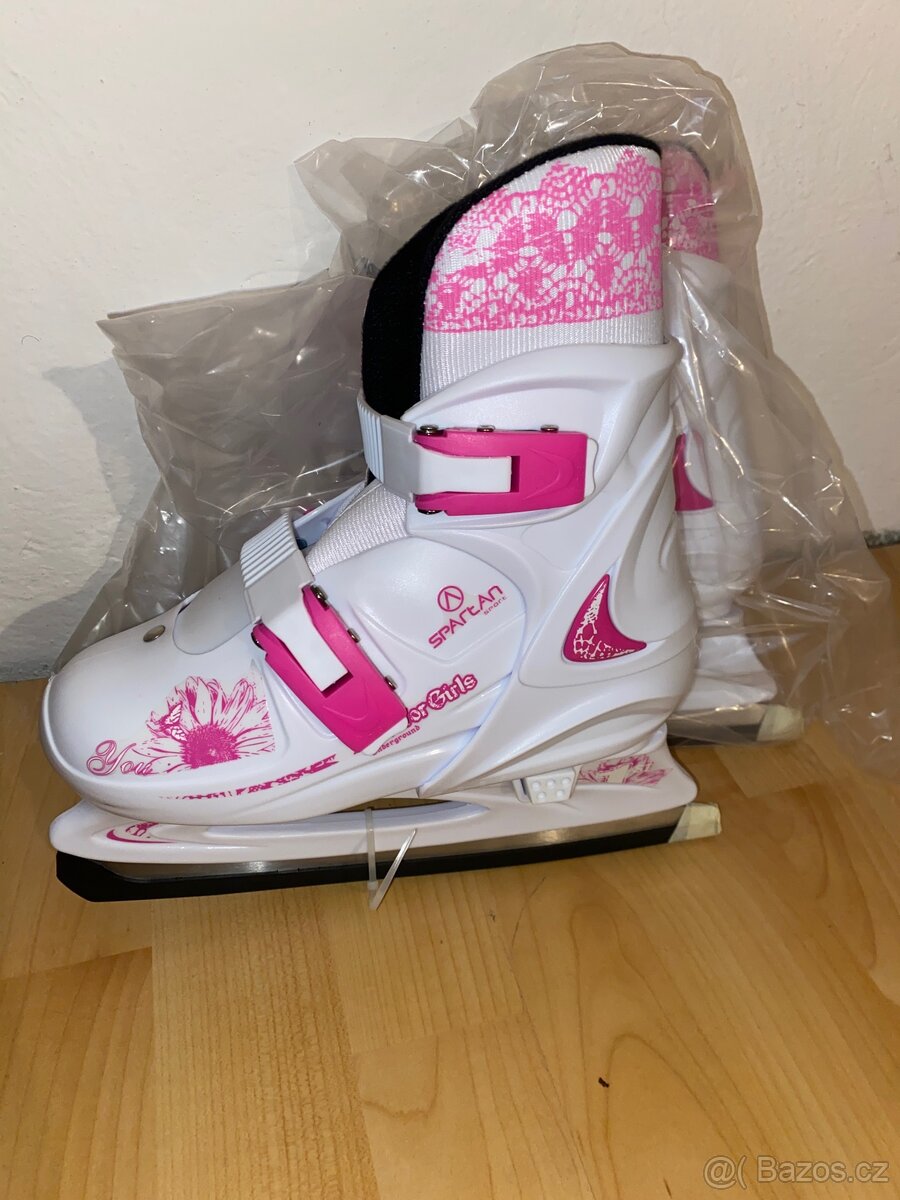 Dívčí brusle-nastavitelné 33-36