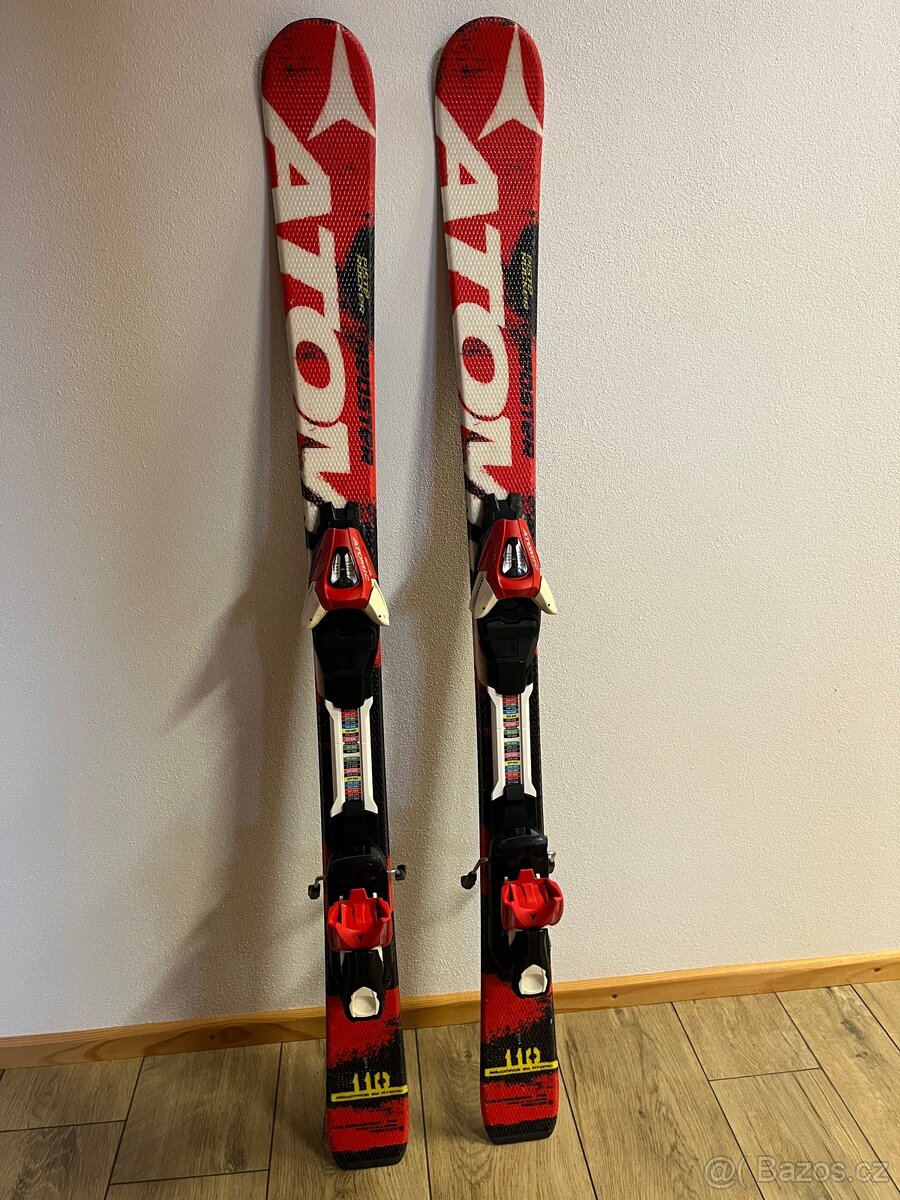 Dětské lyže atomic redster 110 s vázáním
