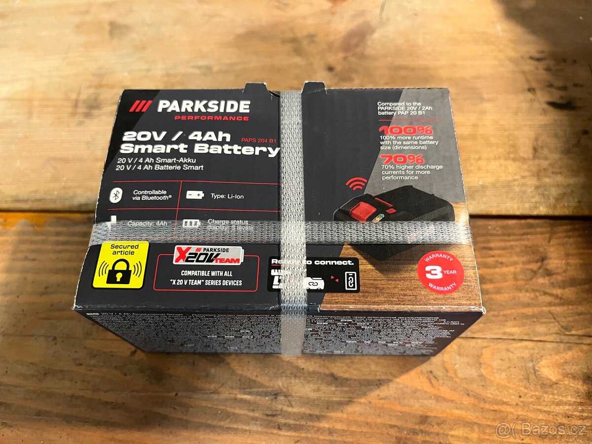 Akumulátor Parkside X20 Smart 4Ah