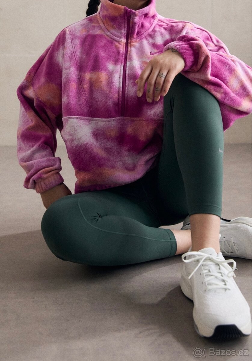 Nike Performance Fleecová mikina - purple