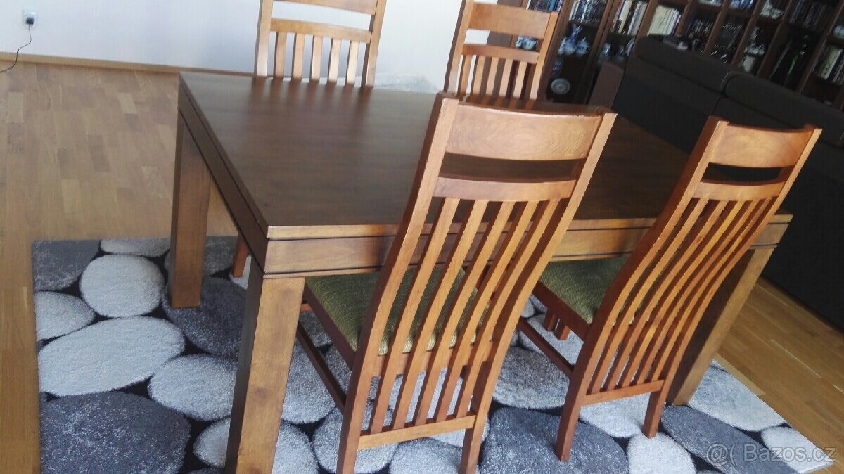 Stůl 160x90cm + židle