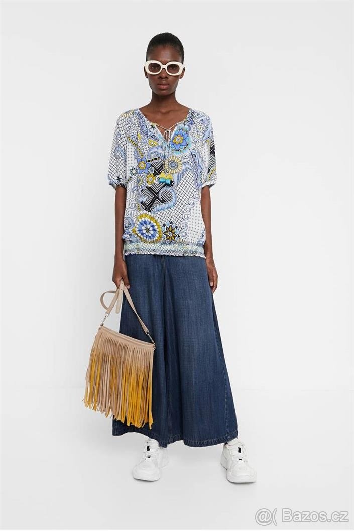 Halenka Desigual Karen royal vel. M