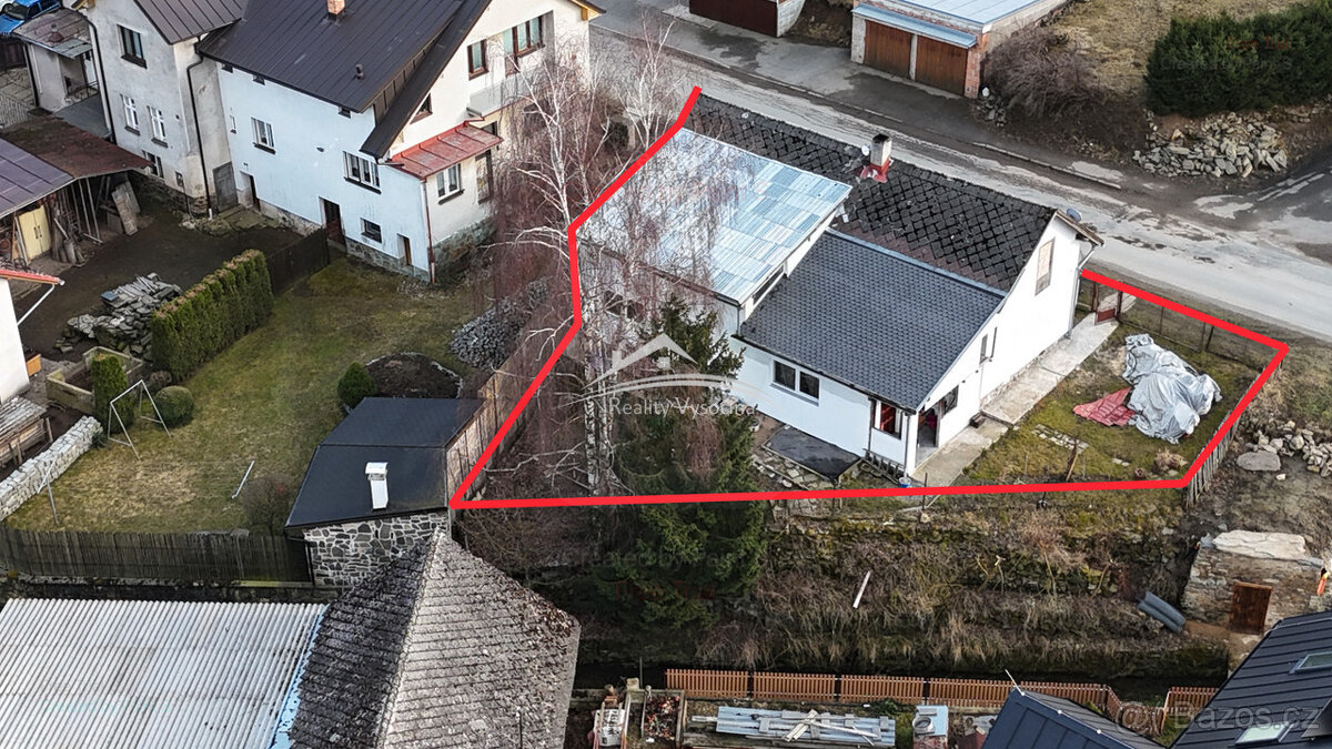Chalupa 5+1 Horní Krupá, 9 km Havlíčkův Brod