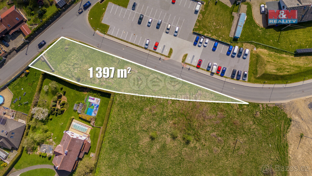 Prodej pozemku k bydlení v Liberci, Doubí, 1397 m2