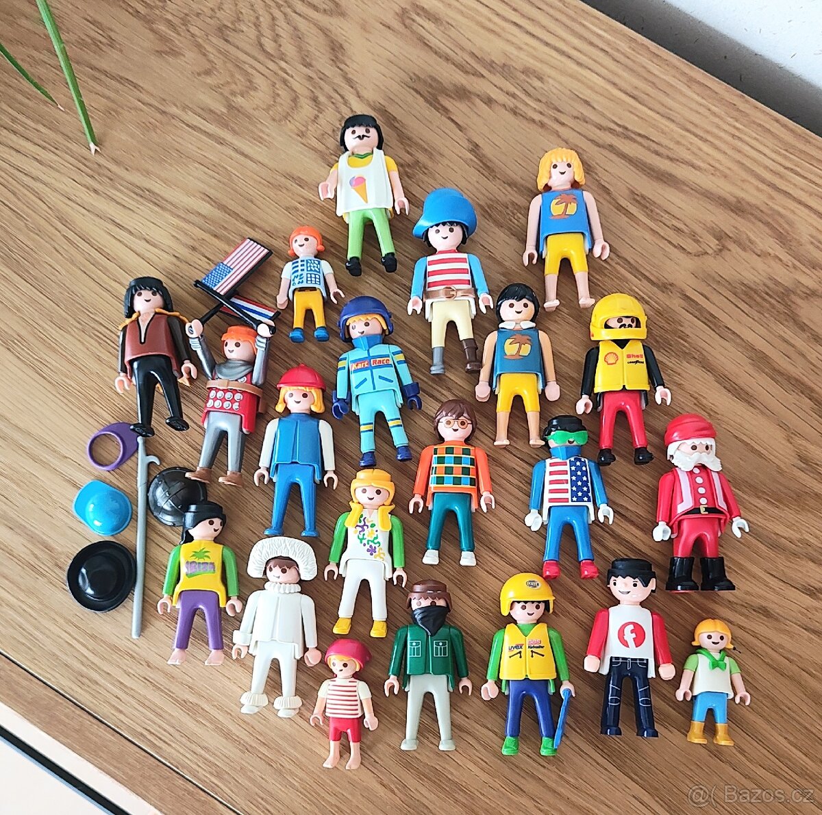 21 dětských figurek Playmobil, Geobra